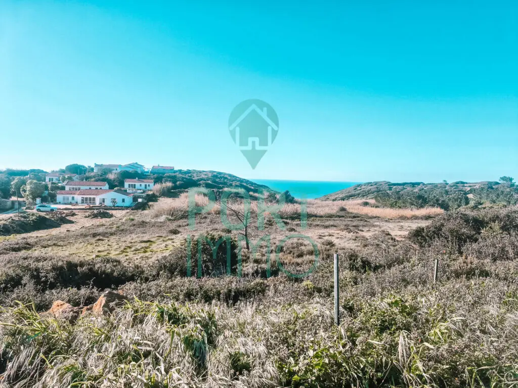 Coastal landscape with building plots on the Silver Coast